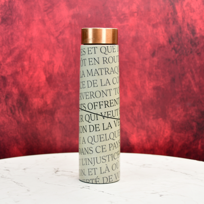 Mayii - French vocabulary-inspired copper bottle