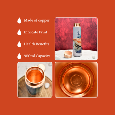 Mayii Aqua Mystique Copper Bottle
