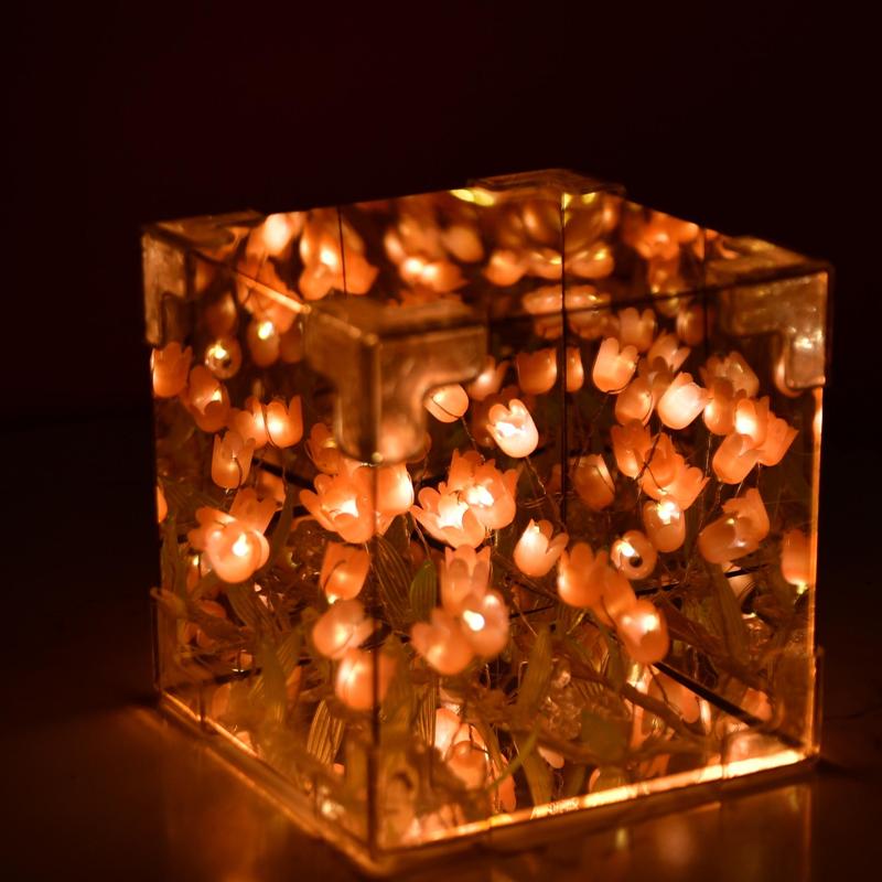 Mayii DIY Bloom Glow Tulip Lamp