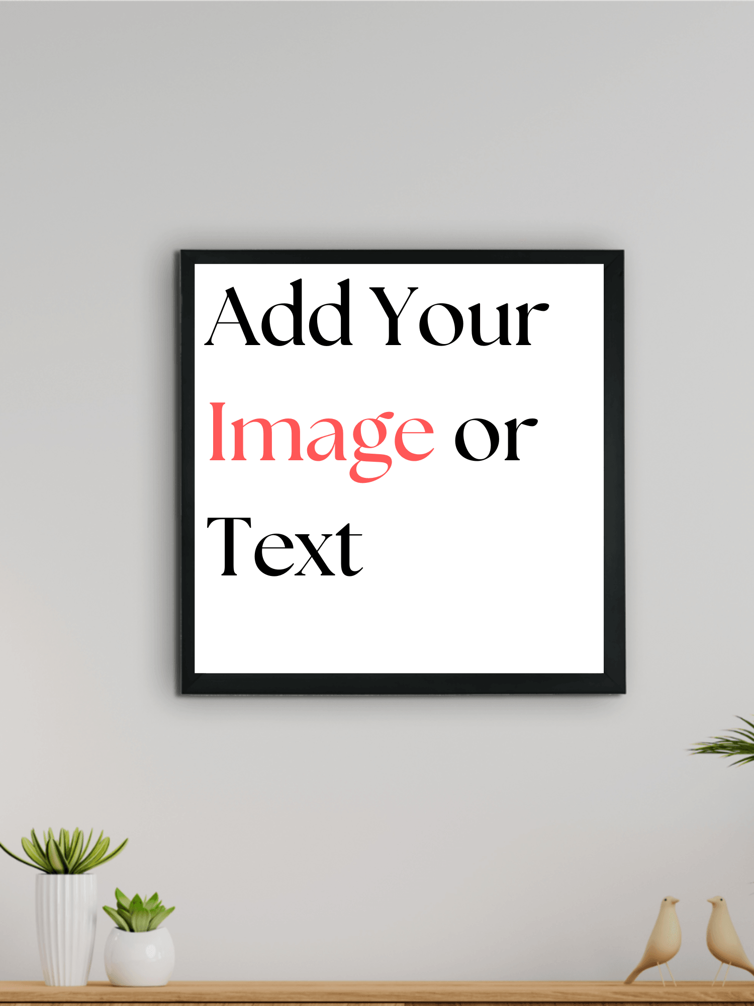 Personalized Canvas Print Square - Mayii