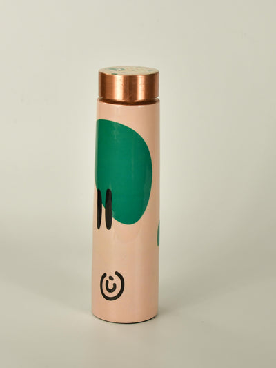 Mayii - Trendy copper bottle sporting abstract designs
