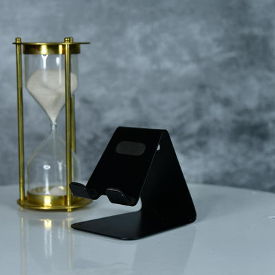 Mayii - Trendy Black Metal Phone Holder - Perfect Gift