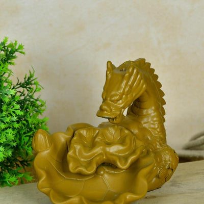Dragon Smoke Fountain by Mayii - Beautiful Resin Showpiece for Home Decor