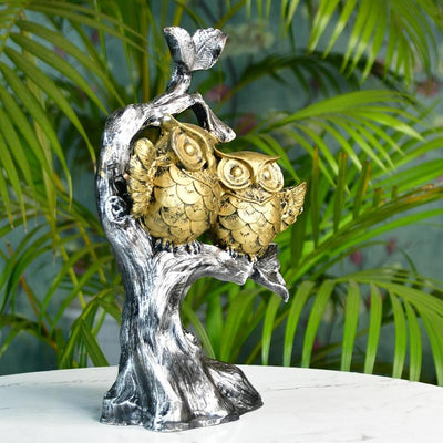 Mayii Resin Owl Branch