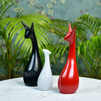 Mayii Resin Cat Trio