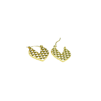 MAYII Ear Cut Petals Gold Stainless Steel Earrings -One Size image 4