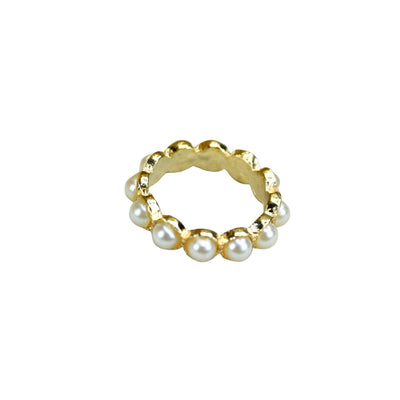 MAYII - Gold Bead Ring Stainless Steel - One Size image 4