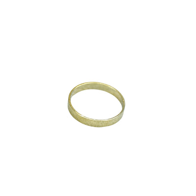 MAYII - Gold Flat Round Ring Stainless Steel - One Size image 4