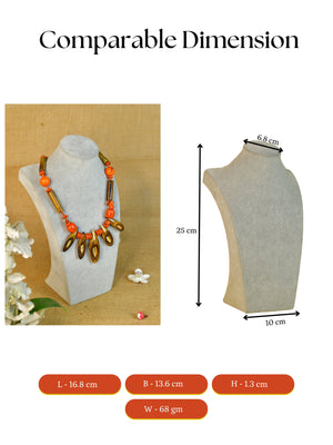 Mayii Handcrafted Bamboo Slice Necklace: Eco-Friendly Accessory image 4