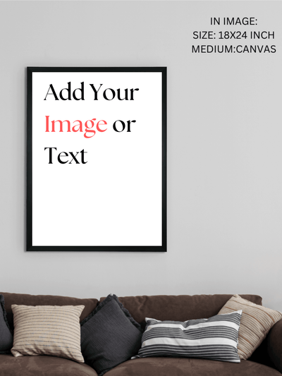 Personalized Canvas Print Portrait