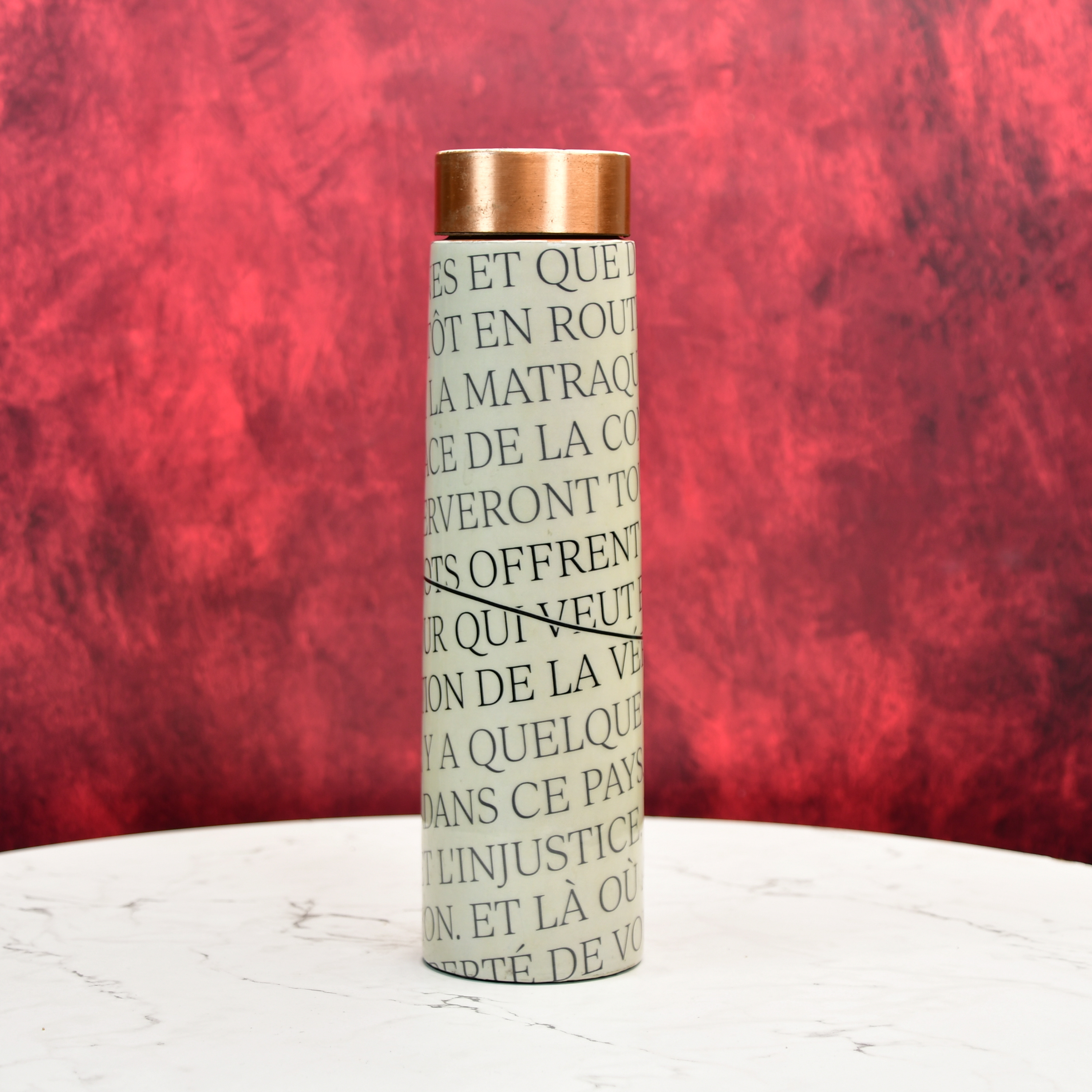 Mayii - French vocabulary-inspired copper bottle
