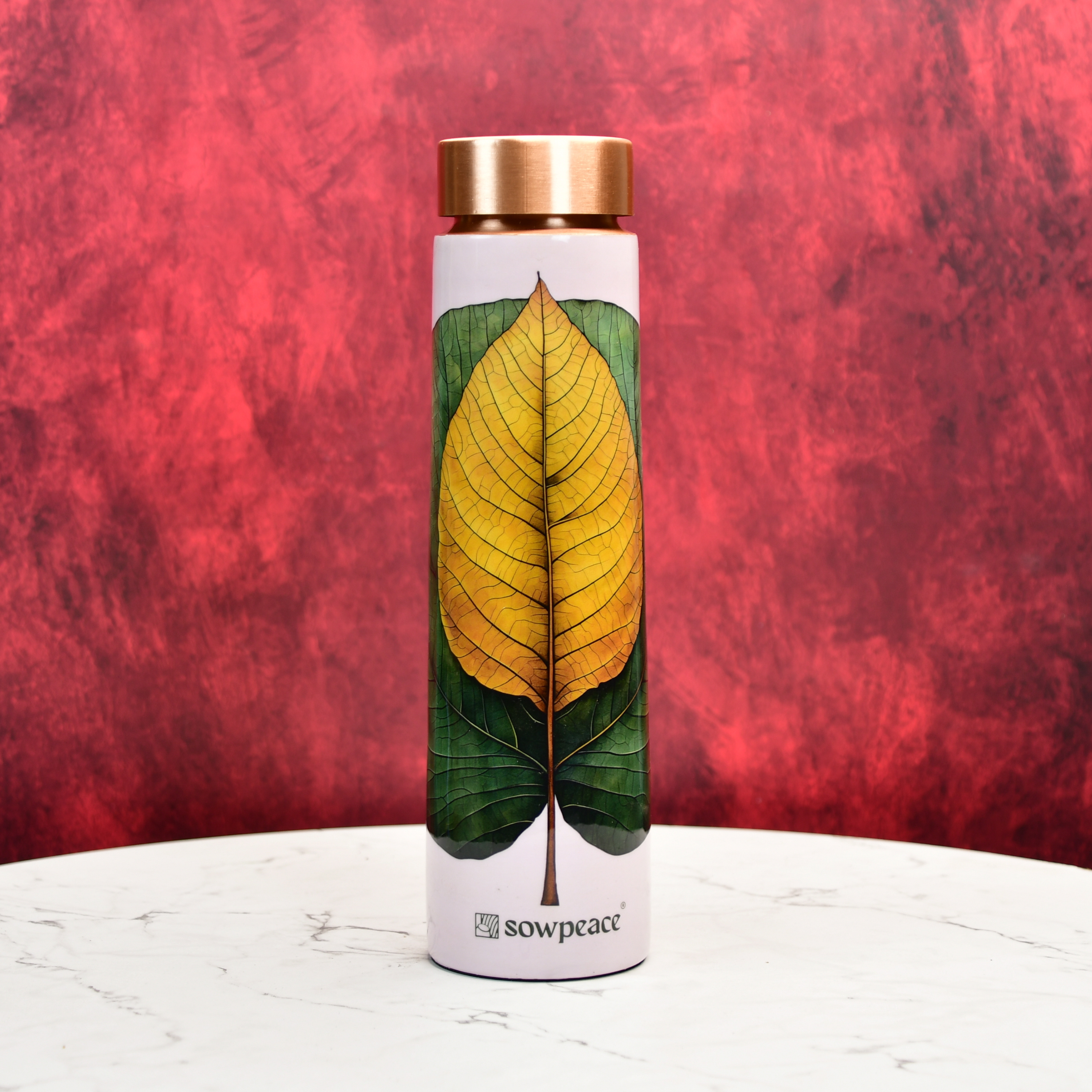 Mayii Ethereal Leaf Copper Bottle