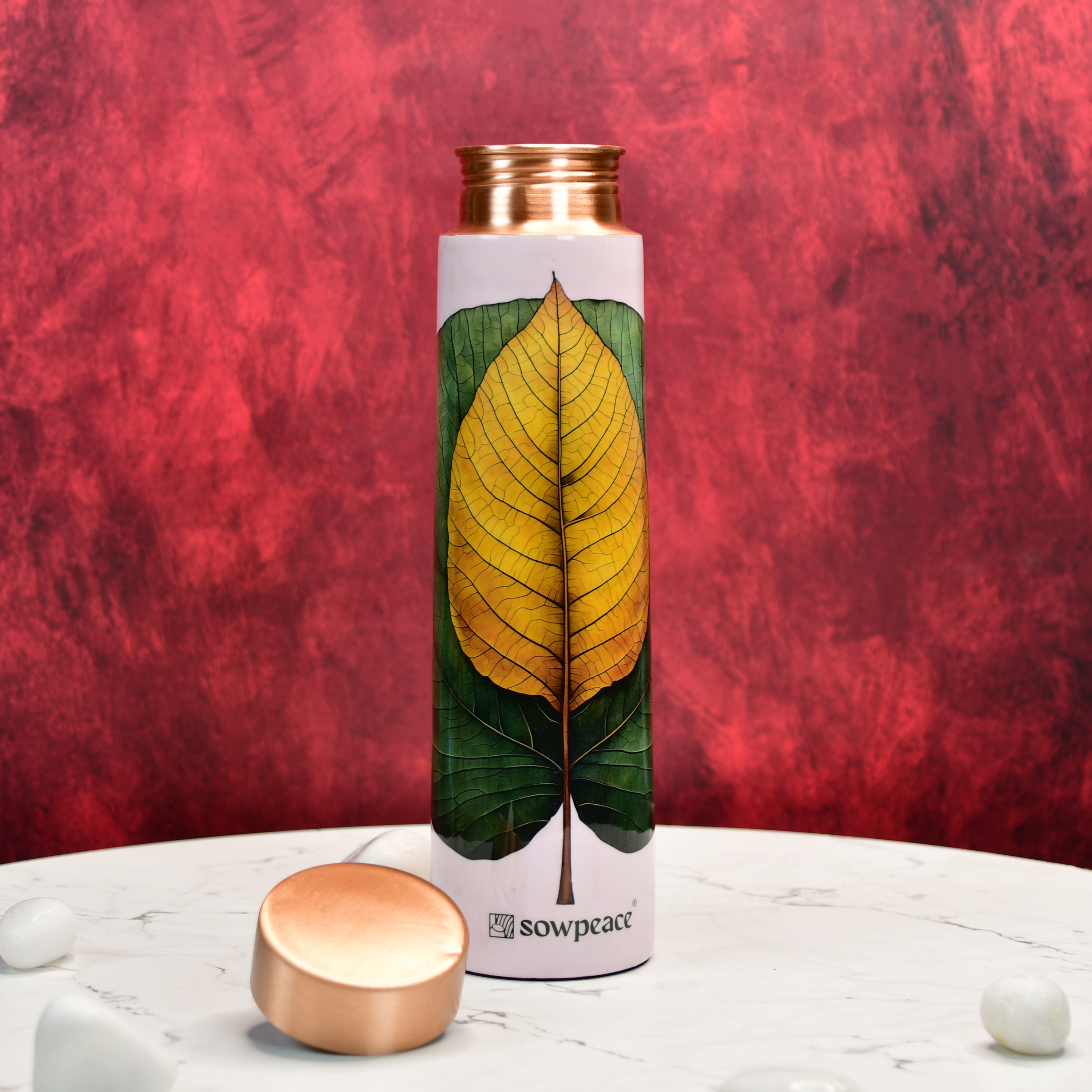 Mayii Ethereal Leaf Copper Bottle