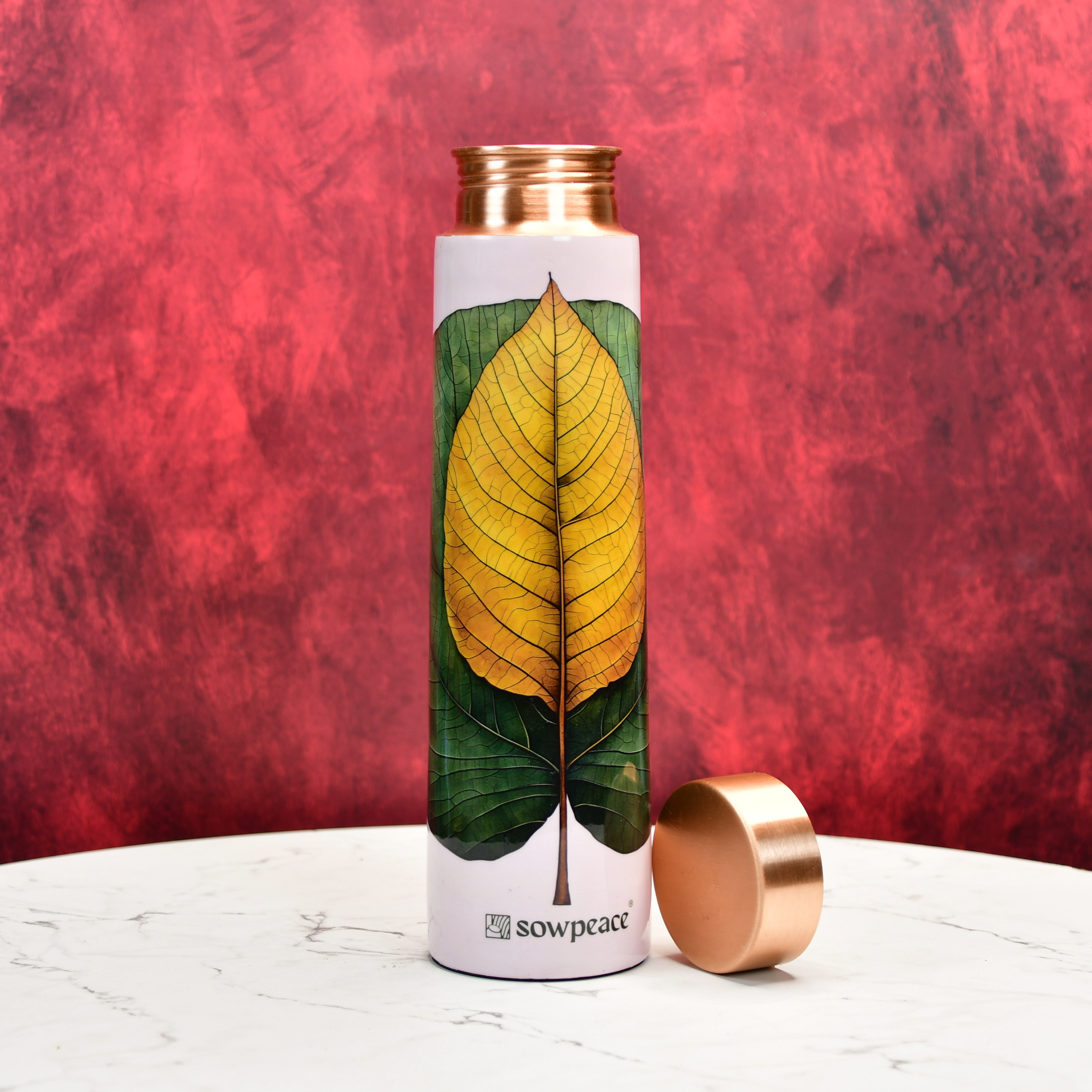Mayii Ethereal Leaf Copper Bottle