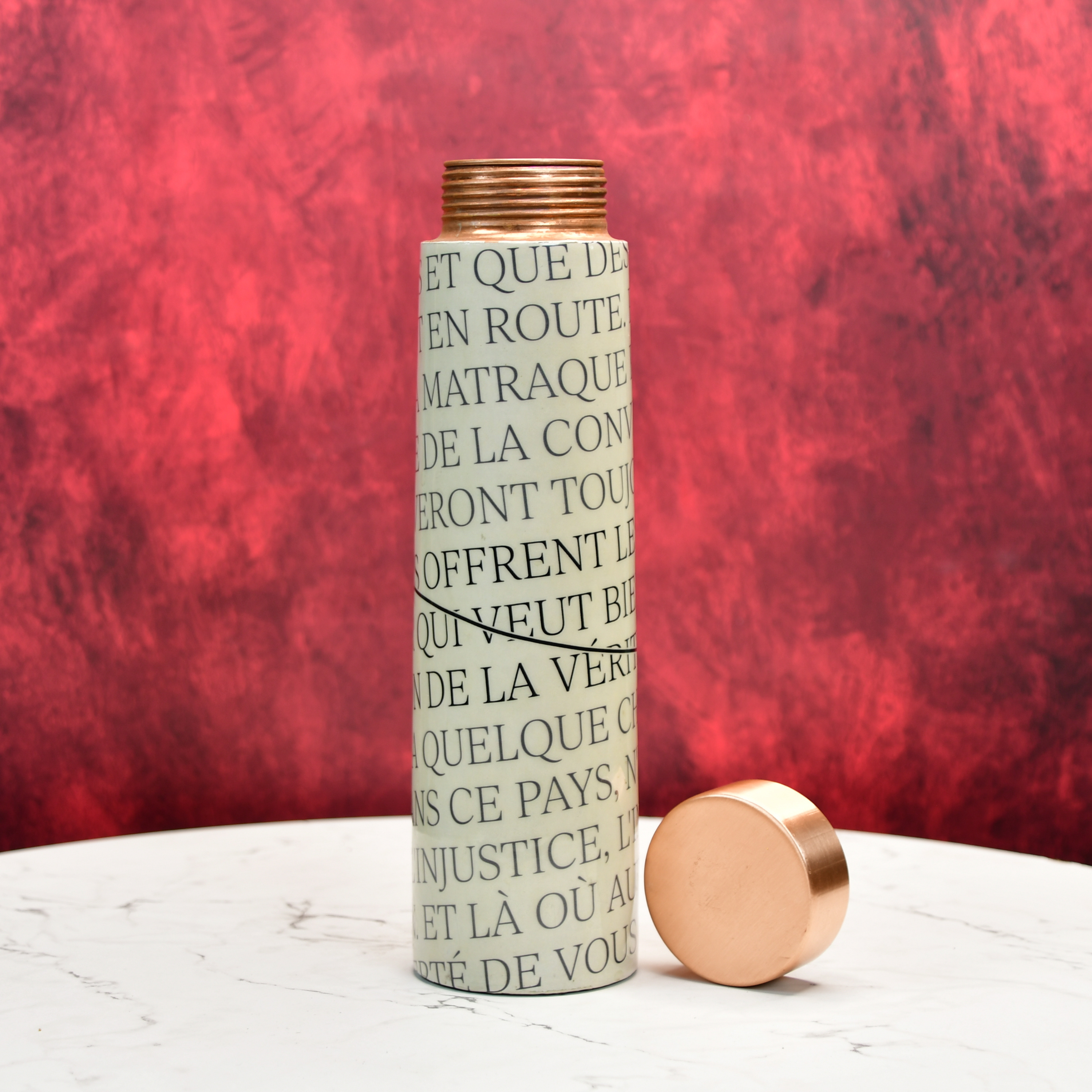 Mayii - French vocabulary-inspired copper bottle