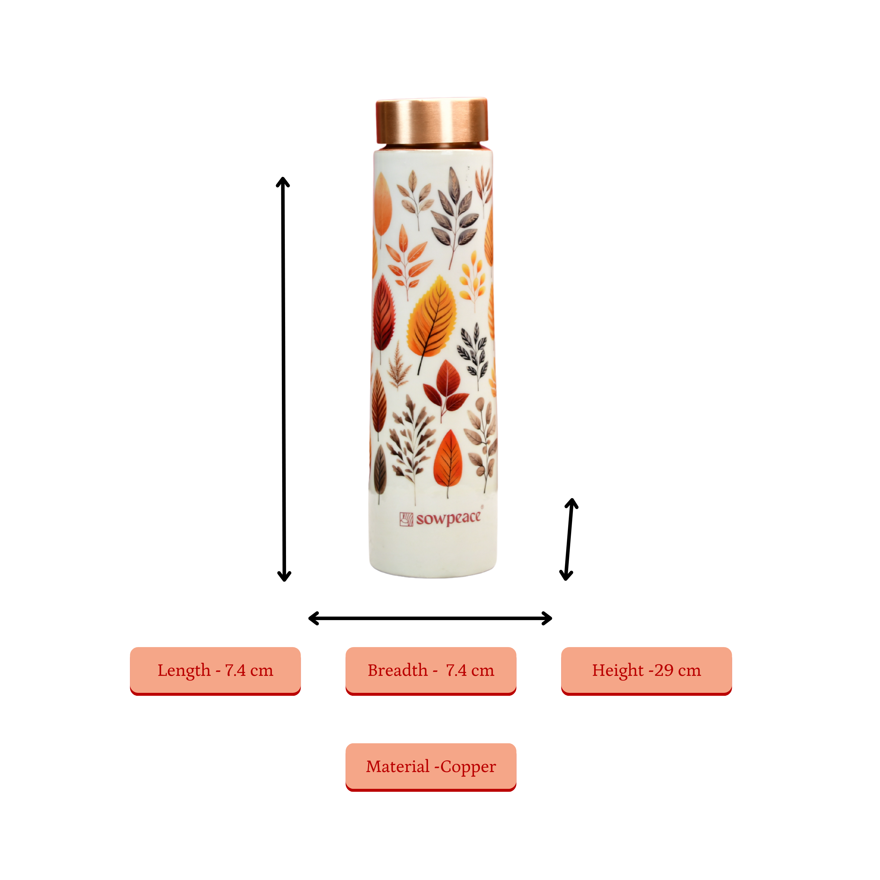 Mayii Leaf Elixir Copper Bottle