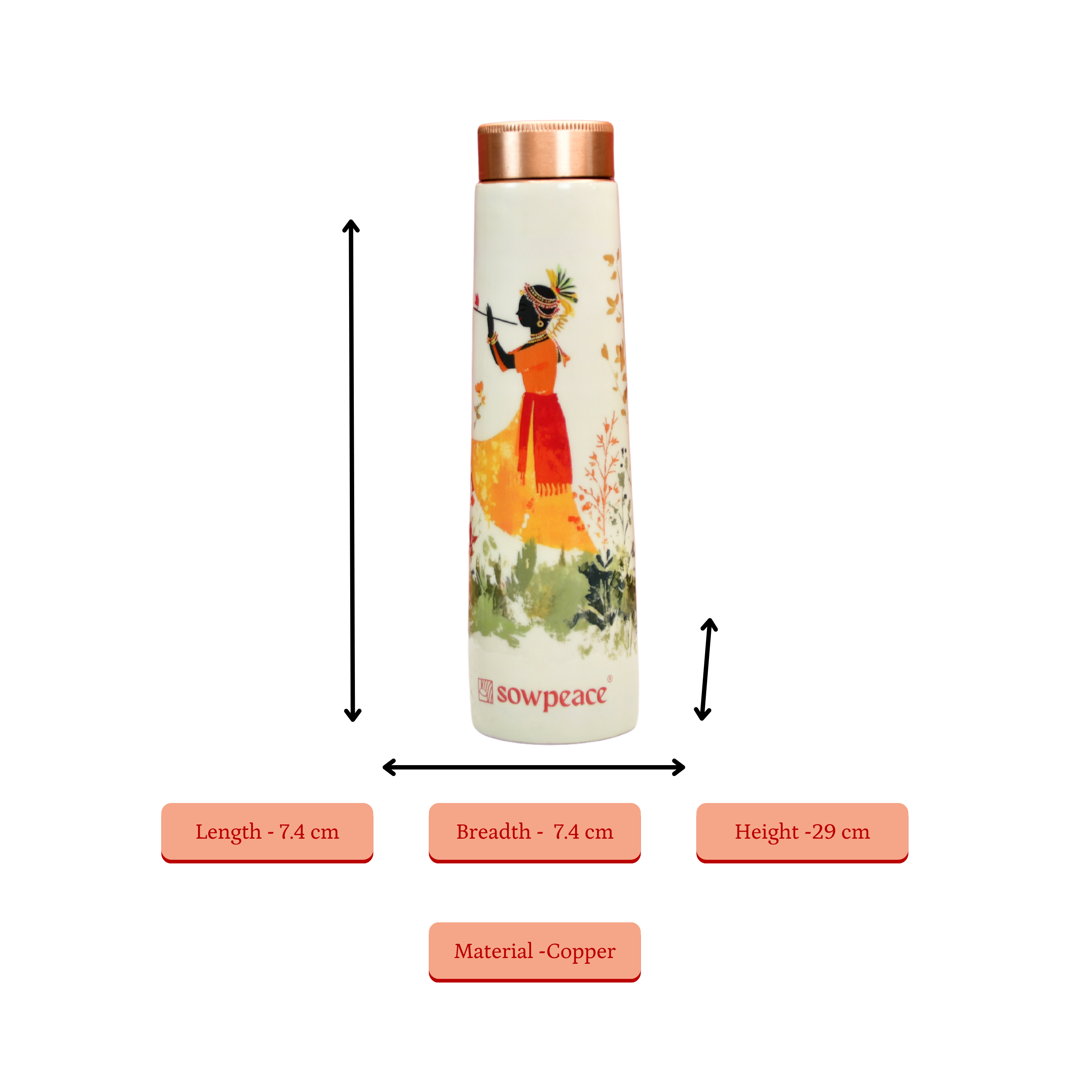 Mayii Divine Harmony Copper Bottle