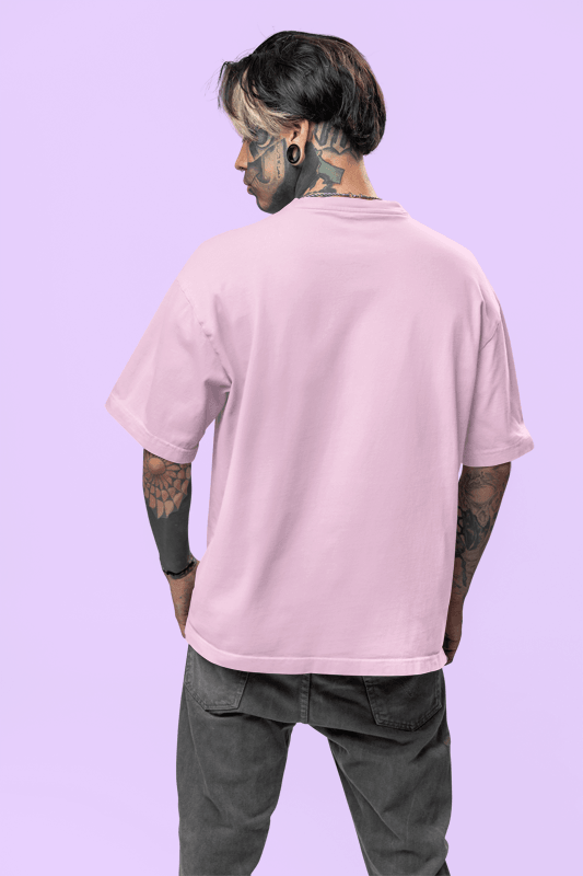 Mayii | Coldplay India Concert 2025 Special Edition Oversized Pink T-Shirt | Concert Ready - Mayii