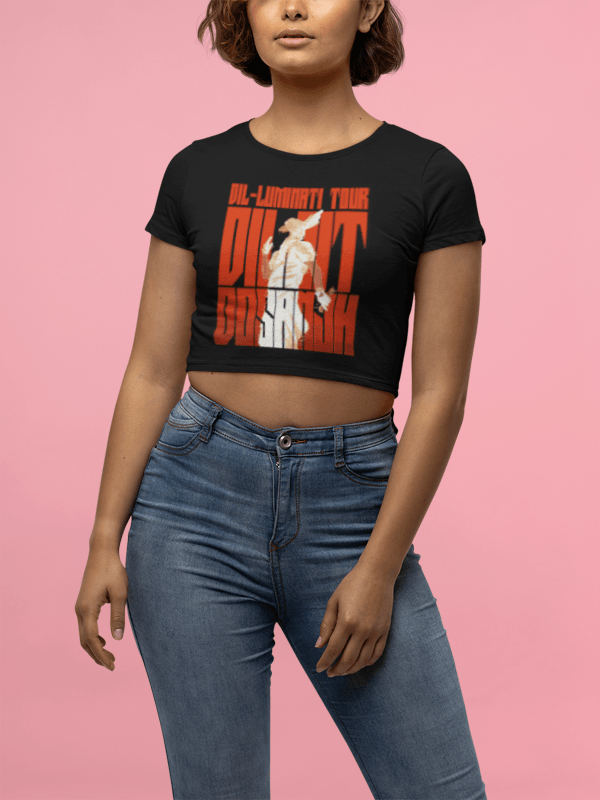 Mayii | Diljit Dosanjh Concert 2024 Women's Crop T-Shirt | Limited Edition Punjabi Vibes - Mayii