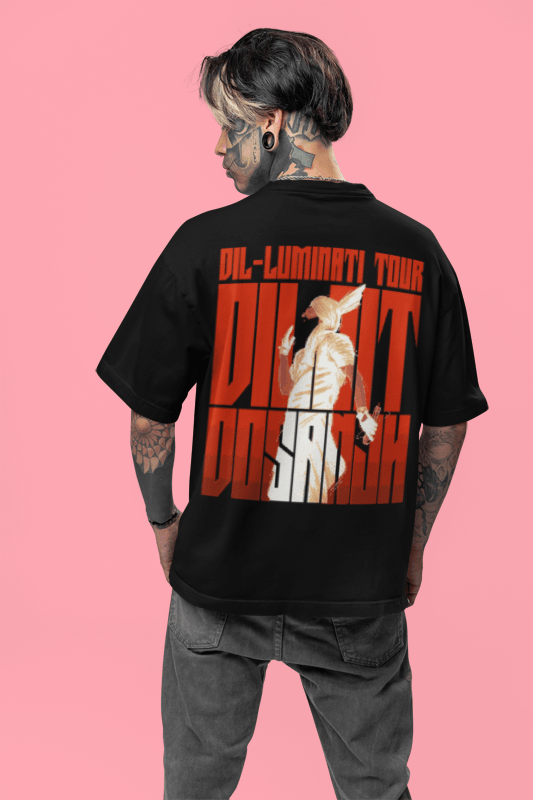 Exclusive Oversized T-Shirt for Diljit Dosanjh Concert 2024 | Stylish Punjabi Vibes - Mayii