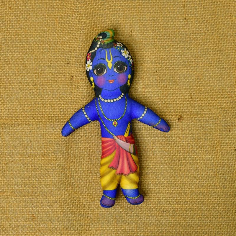 Mayii Stitched Cotton Krishna