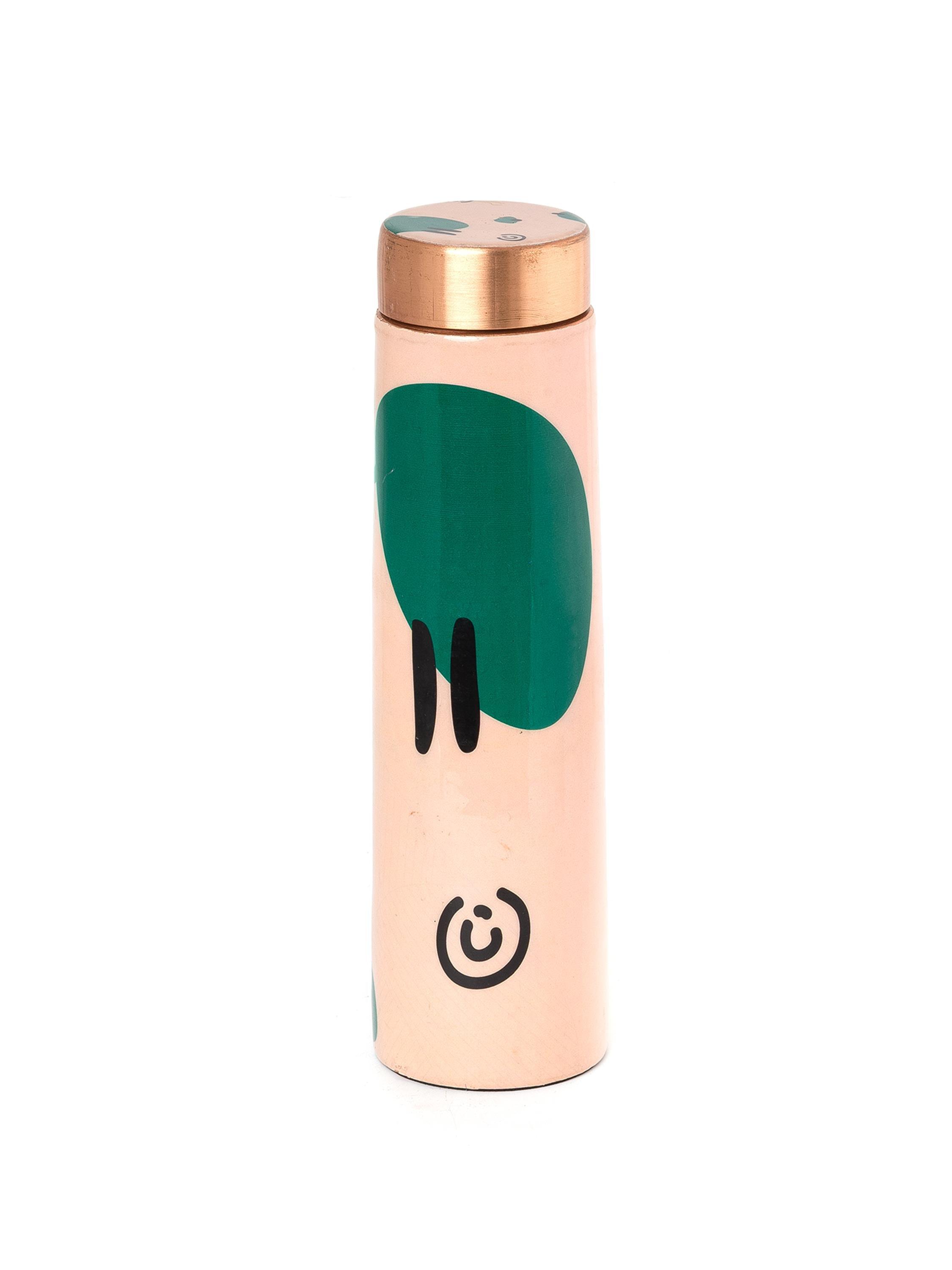 Mayii - Trendy copper bottle sporting abstract designs - Mayii