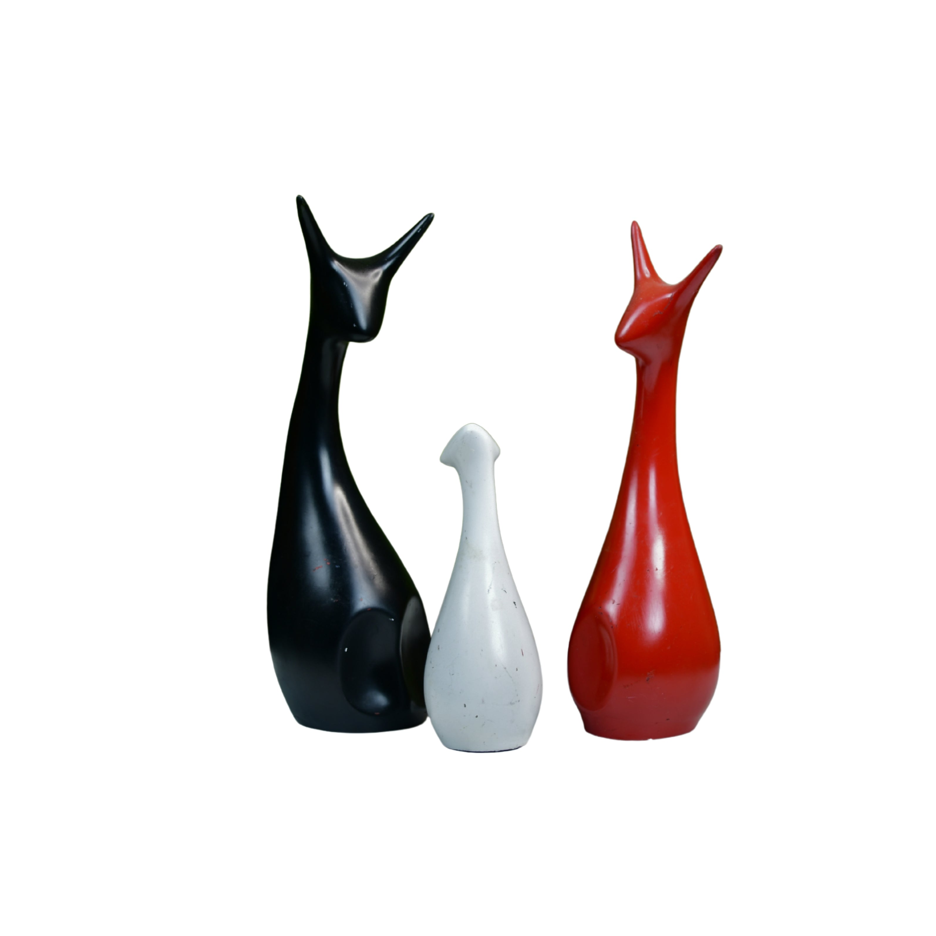 Mayii Resin Cat Trio