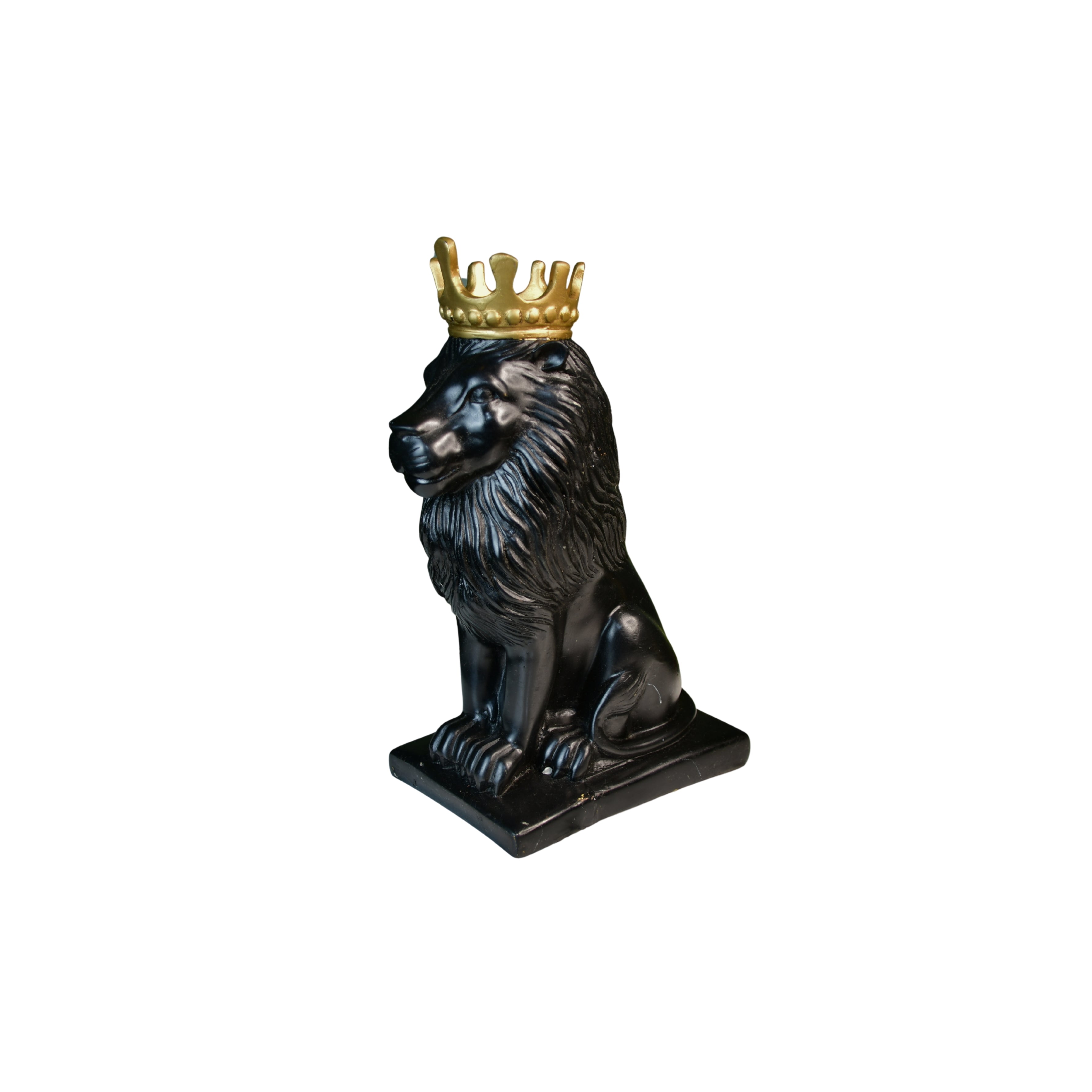 Mayii Black Lion Showpiece
