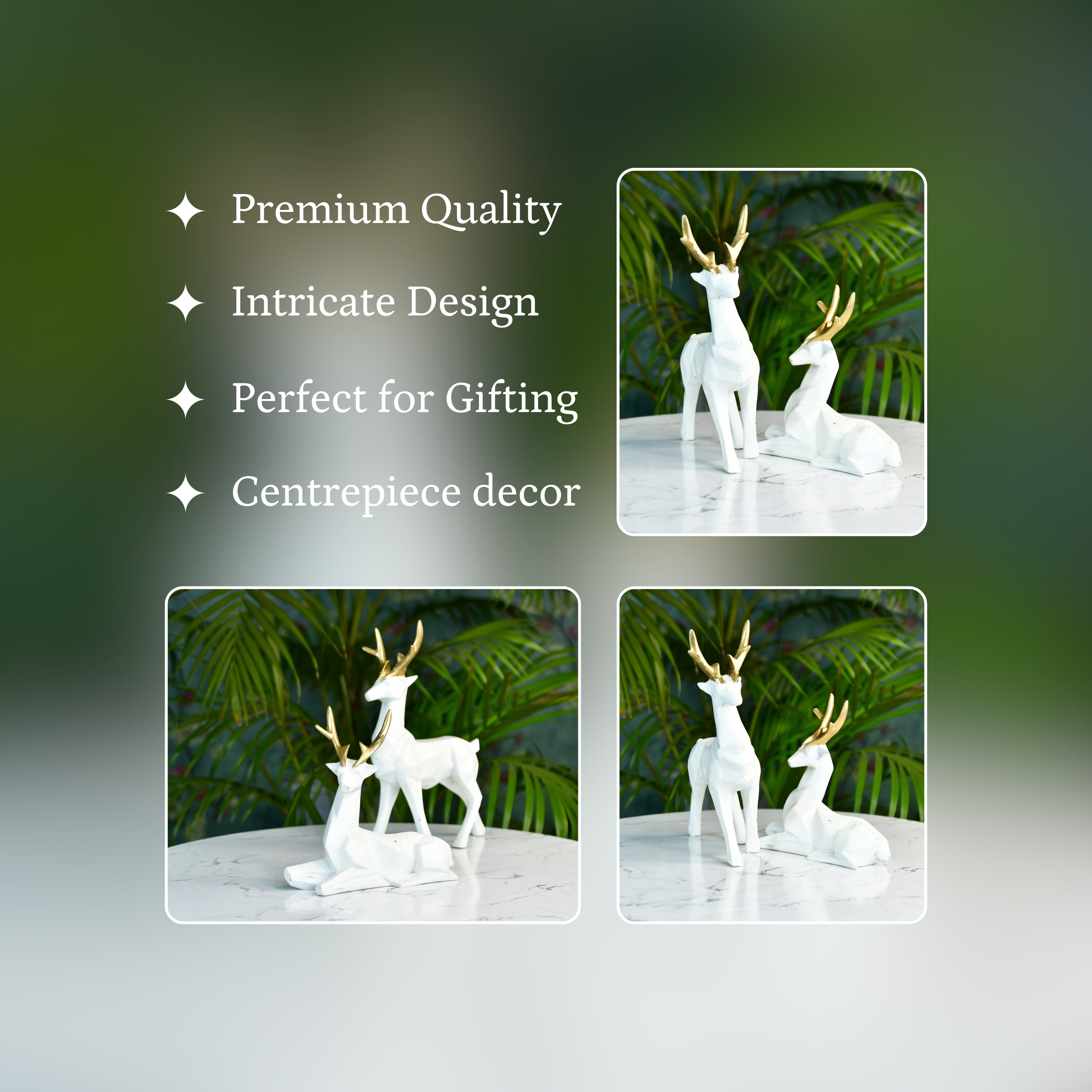 Mayii Resin Diamond Deer