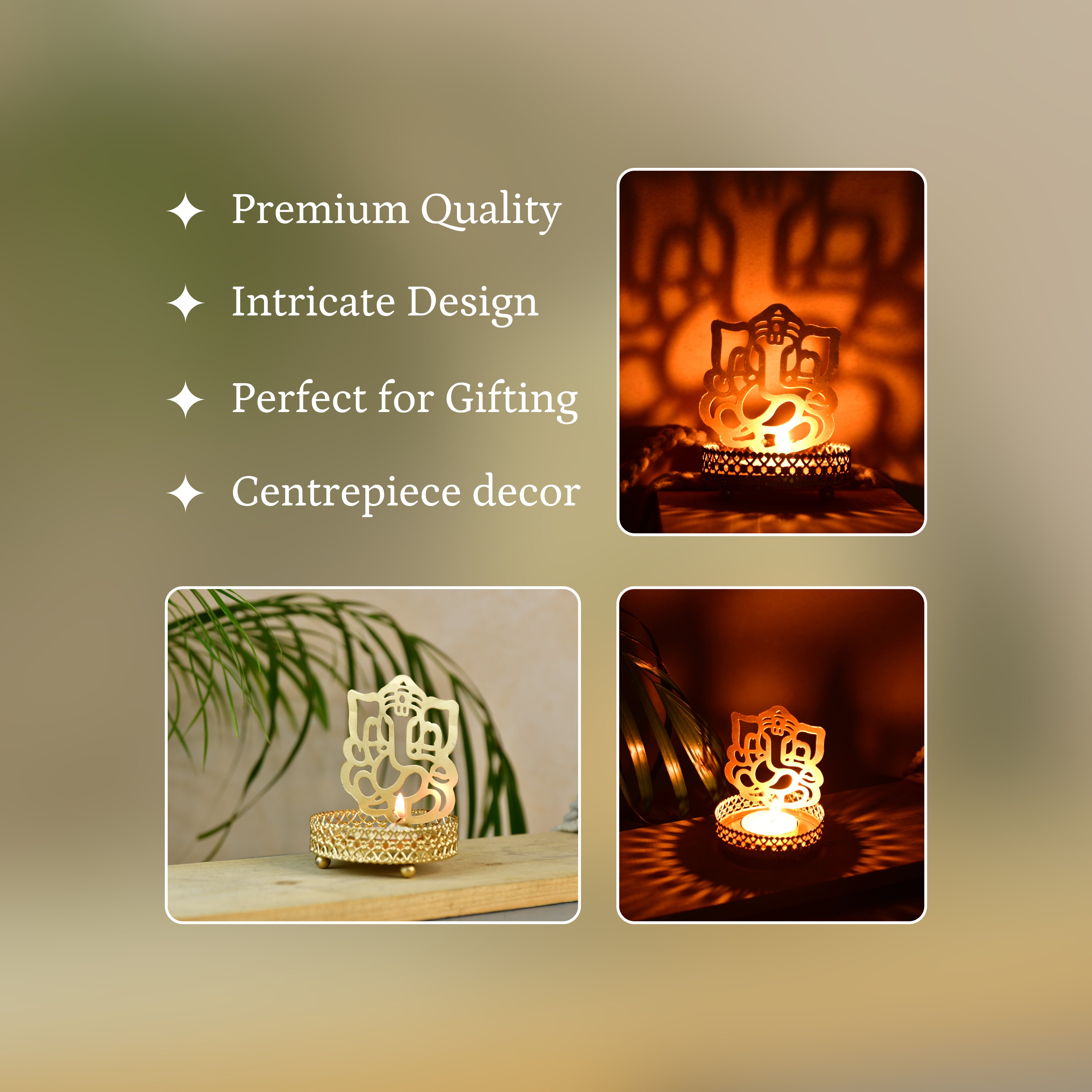 Ganesh Shadow Art Décor – Exclusive Divine Accent by Mayii