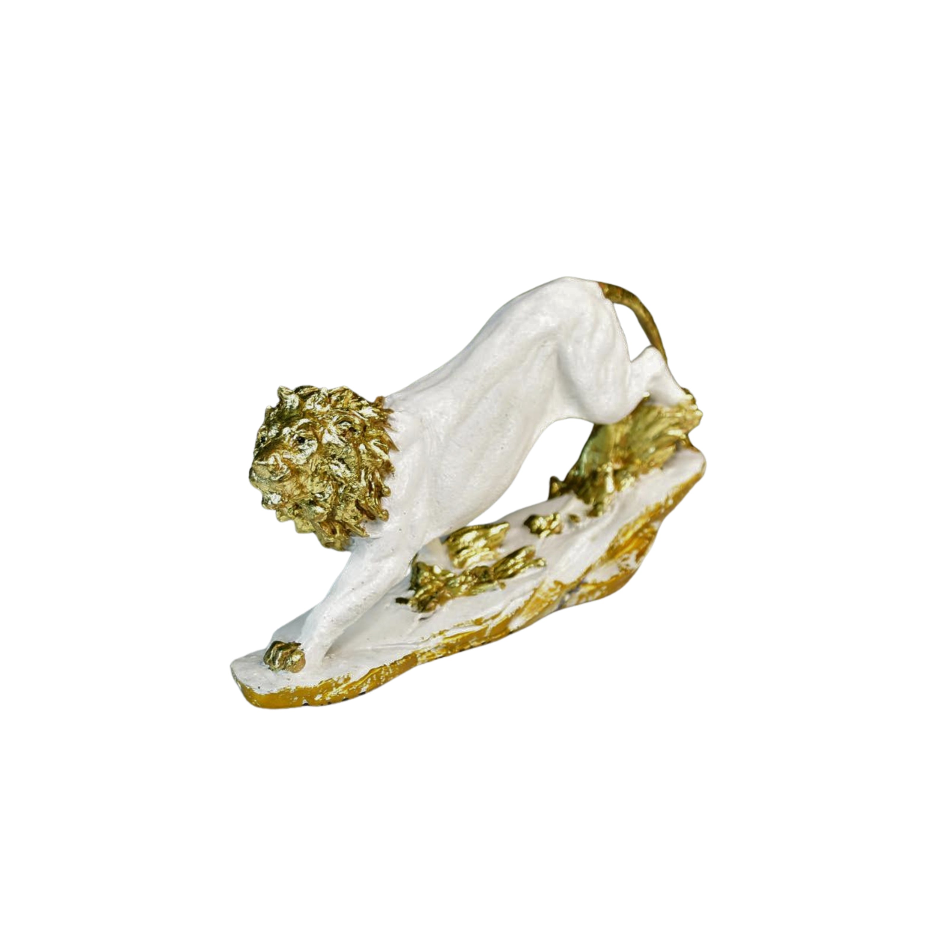 Mayii Resin Leaping Lion