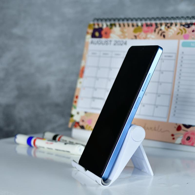 Mayii - Adjustable White Tablet Stand | Trendy Desk Accessory