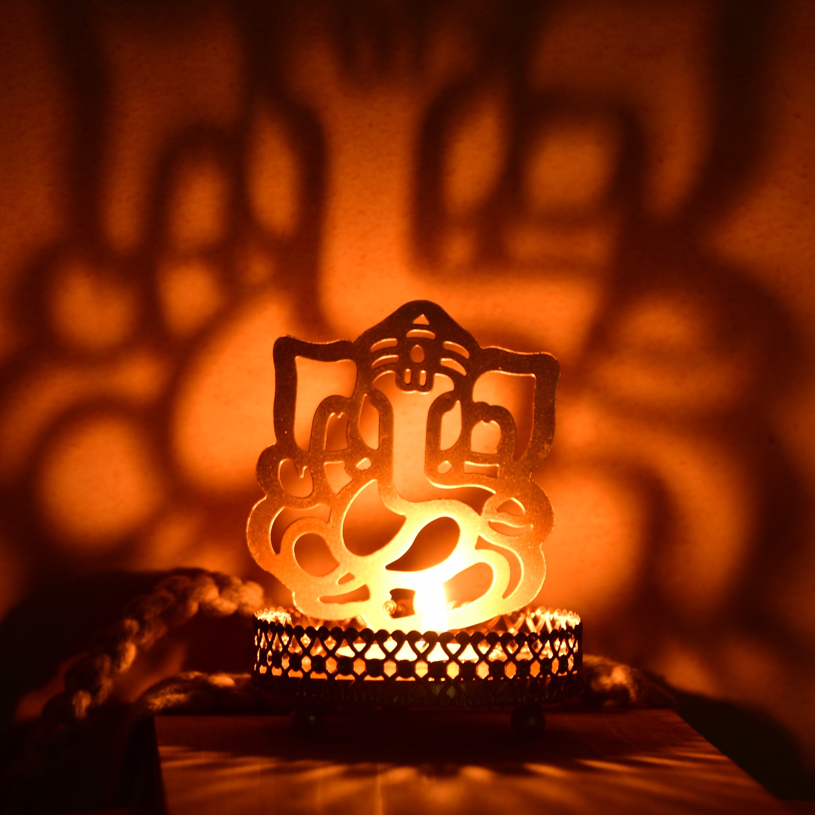 Ganesh Shadow Art Décor – Exclusive Divine Accent by Mayii