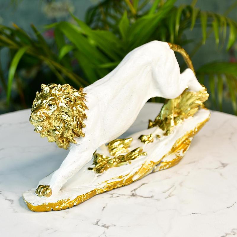 Mayii Resin Leaping Lion