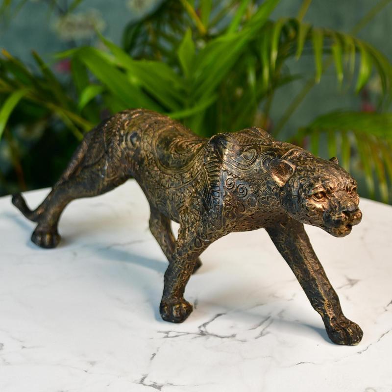 Mayii Resin Panther Decor