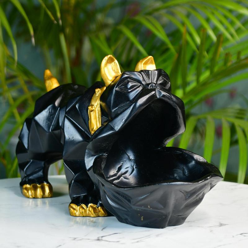 Mayii Moulded Resin Doggy Pint Holder