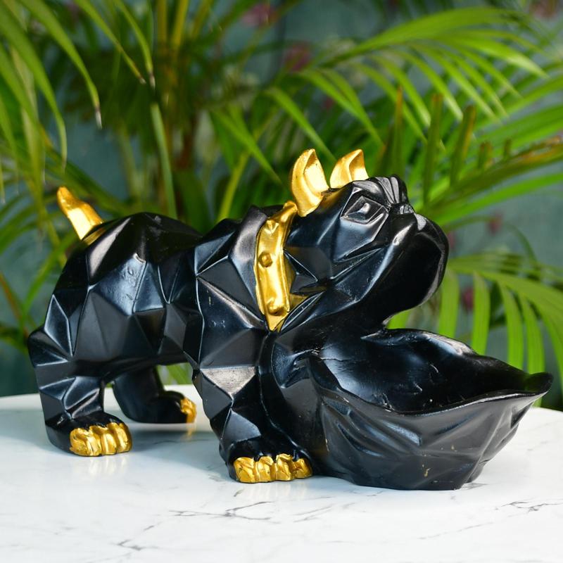 Mayii Moulded Resin Doggy Pint Holder