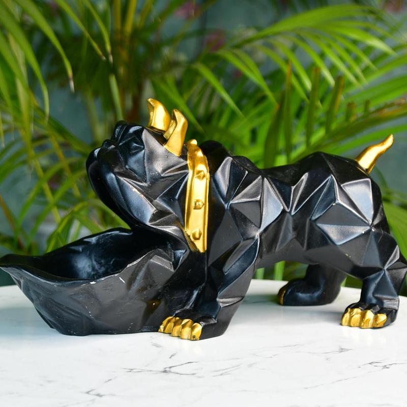 Mayii Moulded Resin Doggy Pint Holder