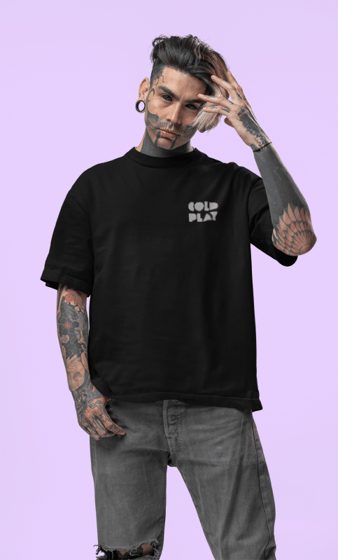 Mayii | Coldplay India Concert 2025 Special Edition Comfy Oversized Tee | Concert Ready - Mayii