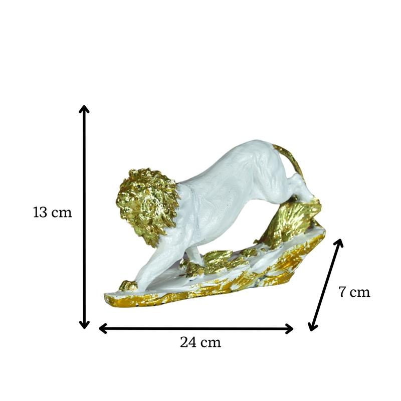 Mayii Resin Leaping Lion