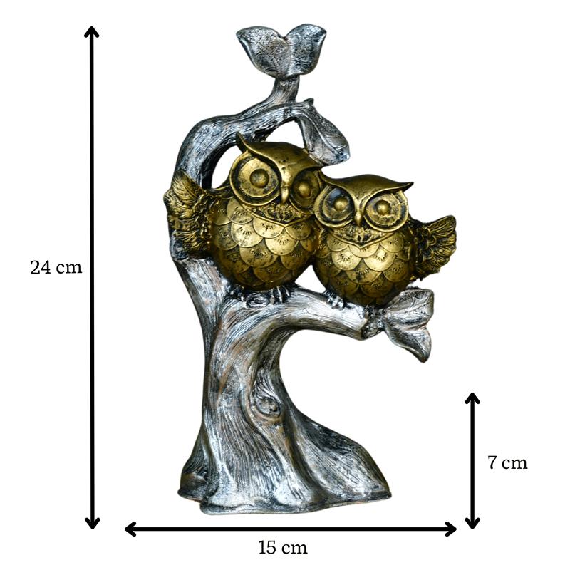 Mayii Resin Owl Branch