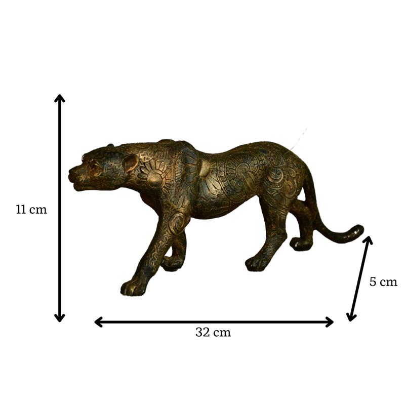Mayii Resin Panther Decor