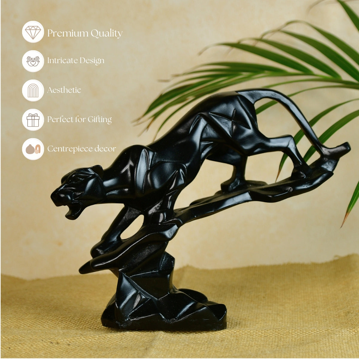 Mayii Resin Panther Statue