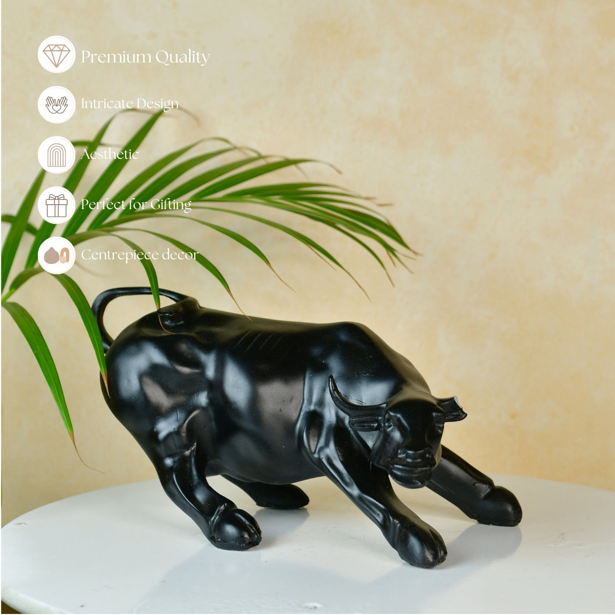 Mayii Black Bull Decor