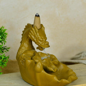 Dragon Smoke Fountain by Mayii - Beautiful Resin Showpiece for Home Decor - MAYII - Mayii