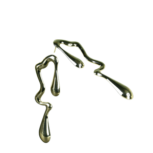MAYII Abstract Gold Stainless Steel Earrings - One Size - Mayii - Mayii