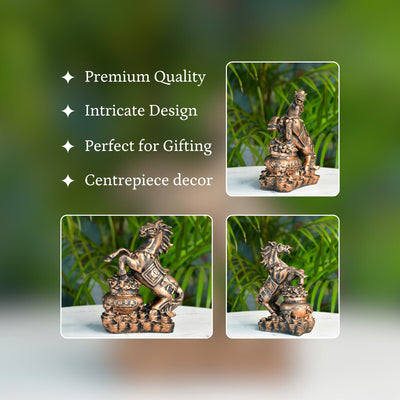 Mayii Artisan Resin Coin Horse