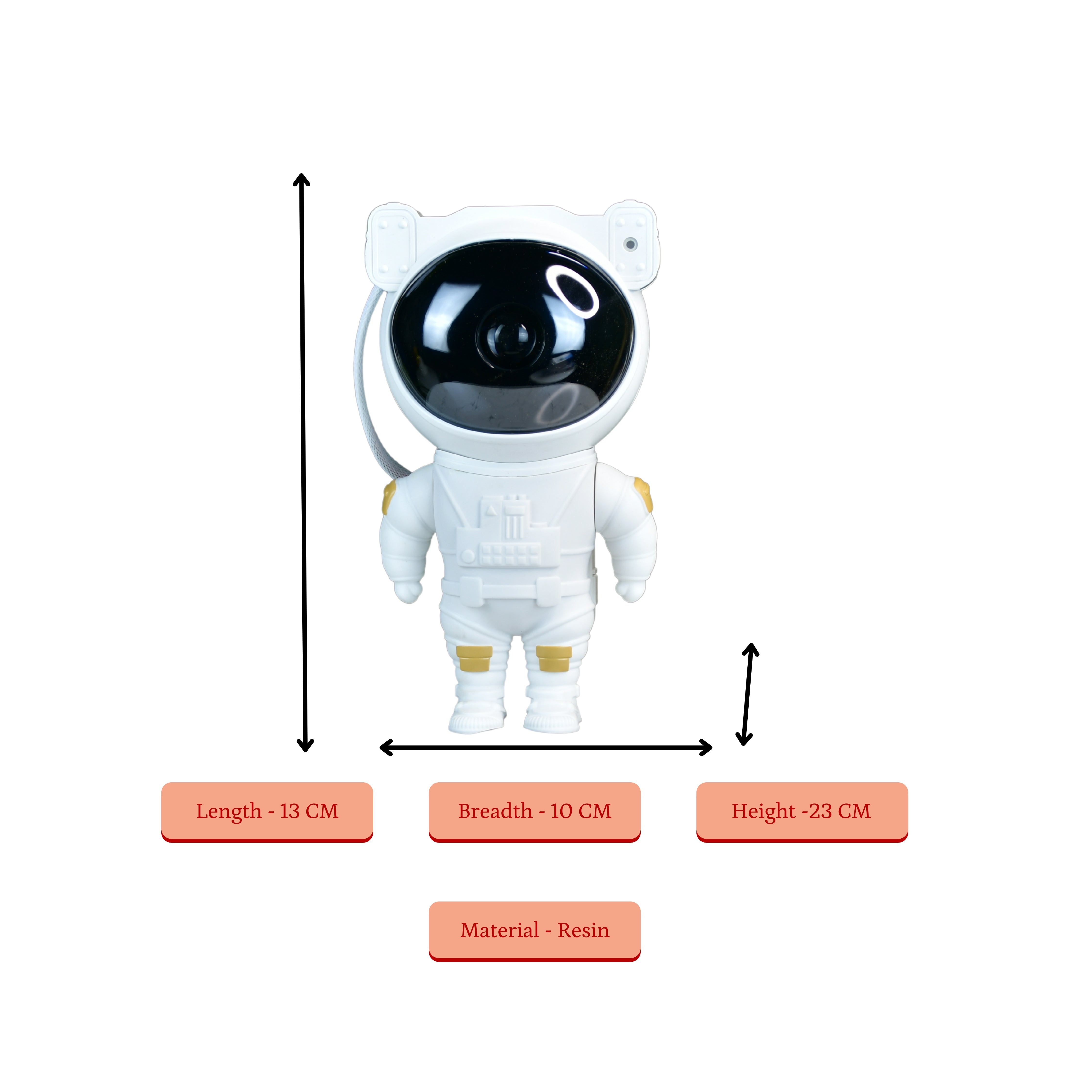 Mayii Astronaut Projector Lamp – Cosmic LED Night Light for Trendy Home Decor and Unique Gifts - MAYII - Mayii