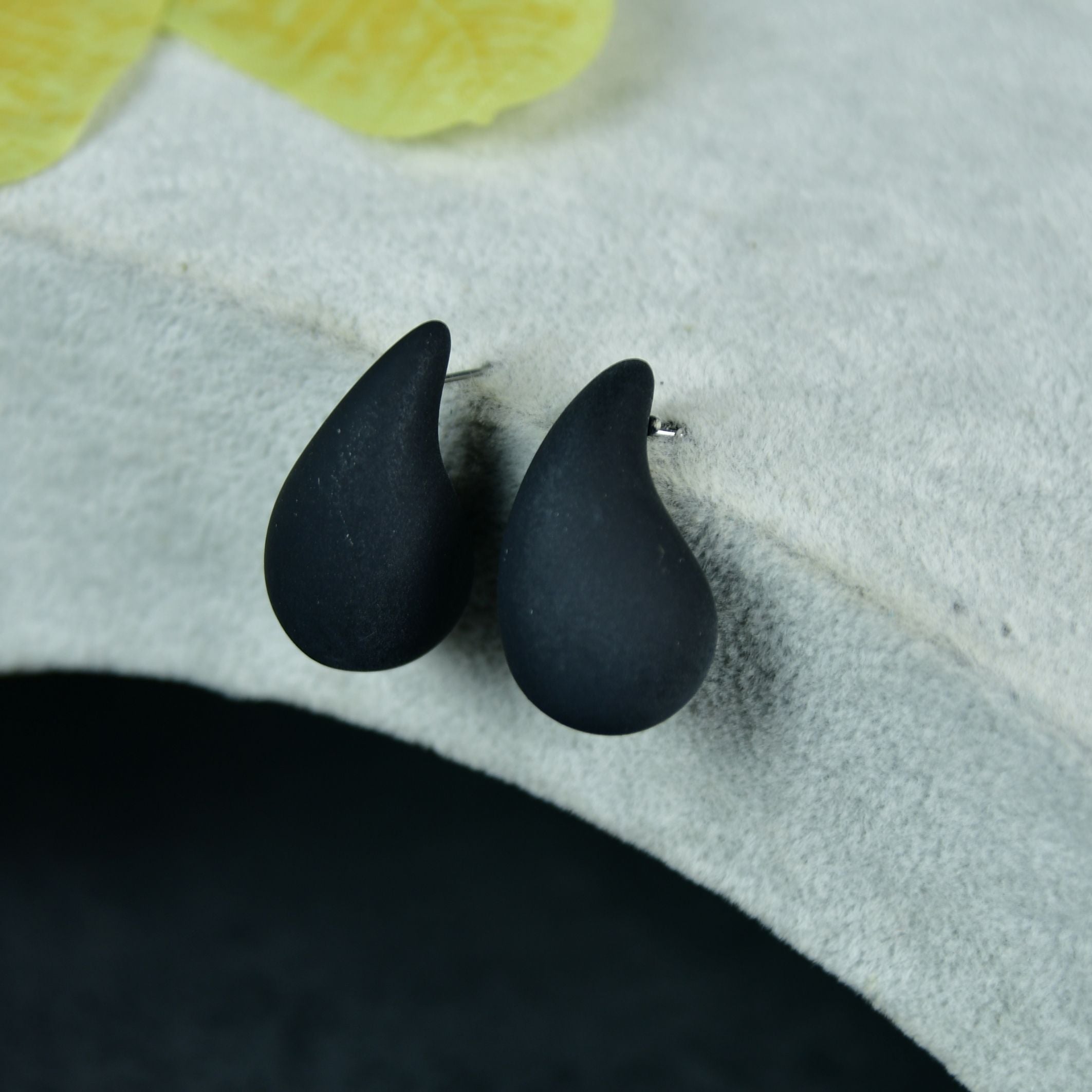 MAYII Black CCB Tera Drop Earrings - One Size - Mayii - Mayii