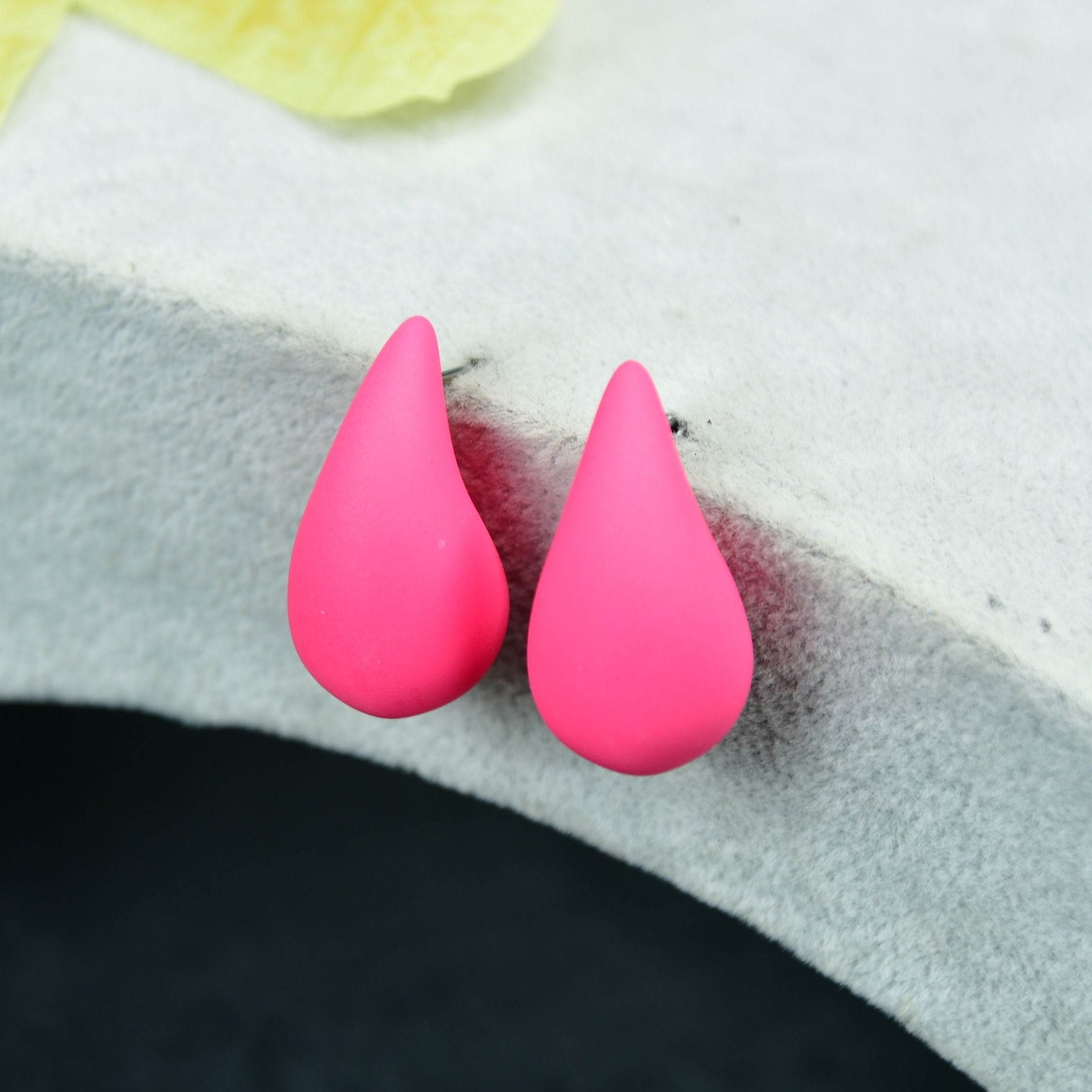 MAYII CCB Tera Drop Earrings Set Pink Green Black - One Size - Mayii - Mayii